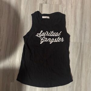 Spiritual Gangster Black Muscle Tee